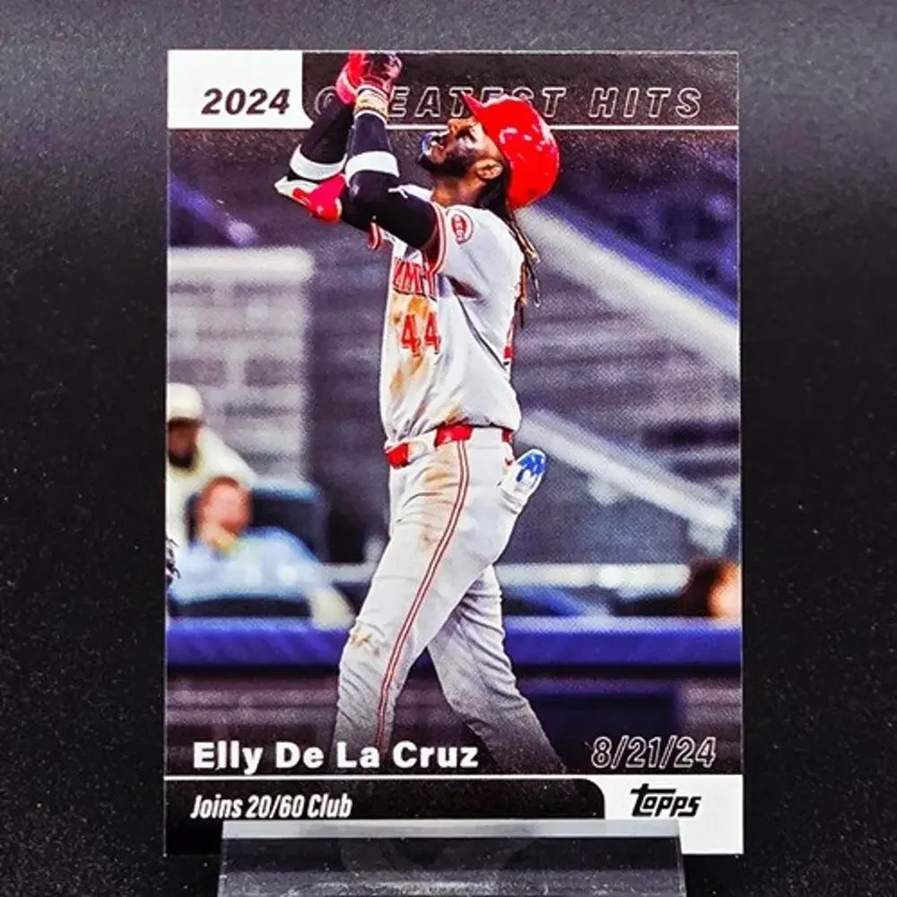 Elly De La Cruz Heritage Chrome Mystical Greatest Hits Cincinnati Reds Star - Picture 4 of 7